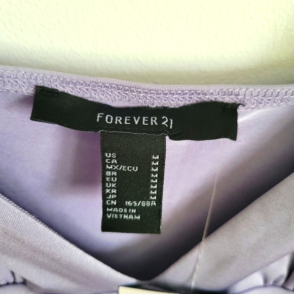 Lavender Forever 21 Camisole size medium. 💜 - Picture 5 of 11